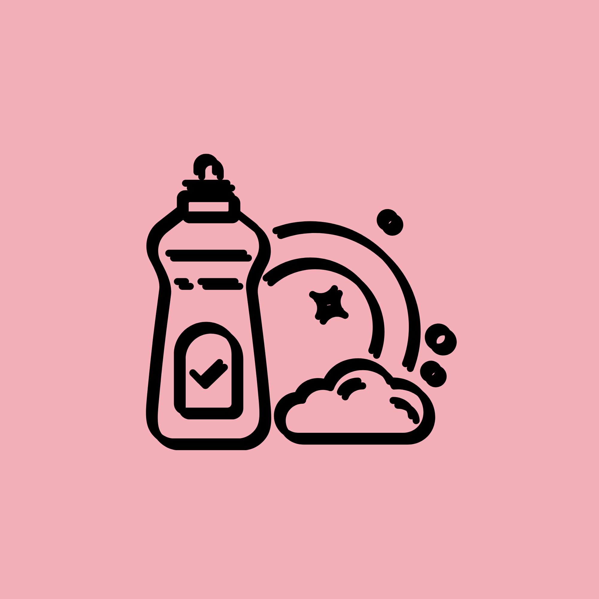 Dish Soap (3 pack) and Sponges (24 pack)